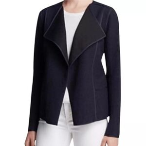 Vince Asymmetrical Spring Boucle Jacket Size L